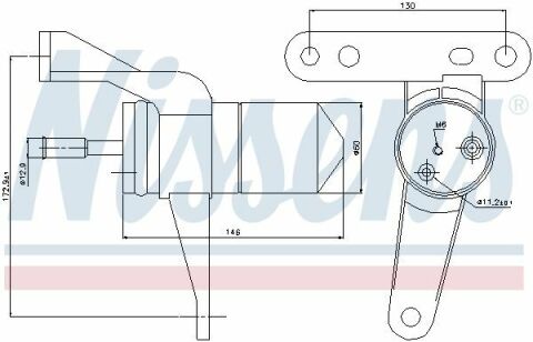 Осушитель RN CLIO II(01-)1.5 dCi(+)[OE 7700 436 061]