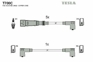 Кабель зажигания к-кт TESLA Audi, VW 81-96 2,0