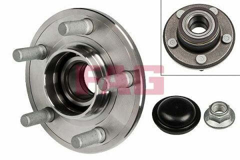 Маточина колеса з елементами монтажу