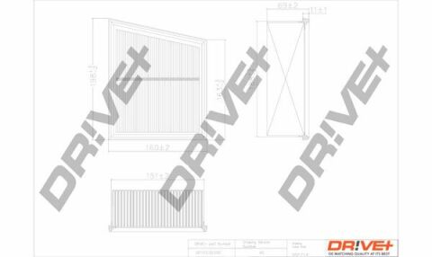 DP1110.10.0161 Drive+ - Фильтр воздуха