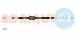 Трос стоянкового (ручного) гальма задній лев/прав Megane, Scenic, 03- RENAULT
