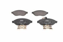 Колодки гальмівні (передні) Citroen Jumper/Fiat Ducato/Peugeot Boxer 06- (Brembo) (з датчиком)
