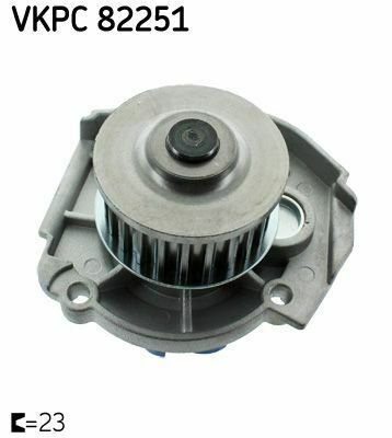 SKF FIAT Помпа воды Punto 1.2I 16V 97-