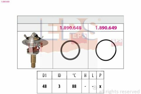 Термостат DB t-90C W204,W203,W211 Термостат DB t-90C W204,W203,W211