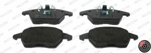 Тормозные колодки перед. Citroen C4/Peugeot 207/208/307/308/Jetta IV 07-