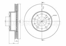 Гальмівний диск перед. Boxer/Ducato/Jumper (06-21) Гальмівний диск перед. Boxer/Ducato/Jumper (06-21)