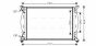 Радиатор охлаждения audi a4/6 1.6/2.0 00-, фото 1 - интернет-магазин Auto-Mechanic