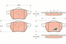 Гальмiвнi колодки дисковi
