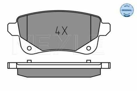 Тормозные колодки (задние) Renault Megane IV/Scenic IV/Grand Scenic IV/Espace/Talisman 16-