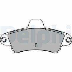 Тормозные колодки задние (без Датчик) FORD Mondeo -00, Cougar 98-