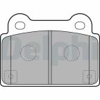 DELPHI MITSUBISHI Тормозные колодки задн. Lancer 2.0 EVO 08- DELPHI MITSUBISHI Тормозные колодки задн. Lancer 2.0 EVO 08-