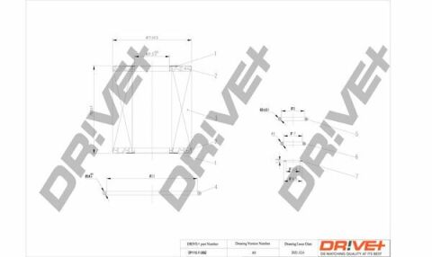 DP1110.11.0082 Drive+ - Фільтр оливи