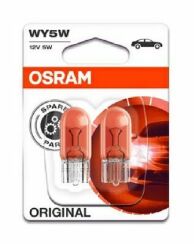 Лампа накаливания желтая WY5W 12V 5W