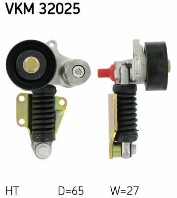 Натяжний ролик, поліклиновий ремінь