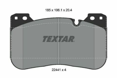 Колодки гальмівні (передні) BMW 5 (G30/F90) 17- /X5 (G05/F95) 19- (Brembo) Q+