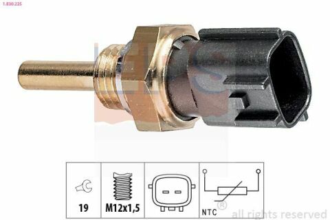 EPS NISSAN Датчик темп. охл. рідини Dacia Duster, Almera, Juke, Primera, Qashqai, X-Trail, FX 35, Renault Laguna, Megane, Master II