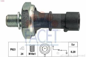 Датчик давления масла (0,2 bar/1 контакт/черный) Astra J/H/Zafira B/Cruze 03-1.7CDTi