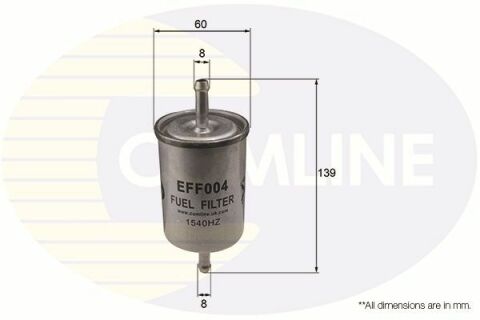 EFF004 Comline - Фильтр топлива (аналог WF8033)