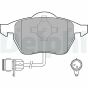 Колодки тормозные (передние) Audi 100 90-94/Audi A6 94-97 (+датчики), фото 2 - интернет-магазин Auto-Mechanic