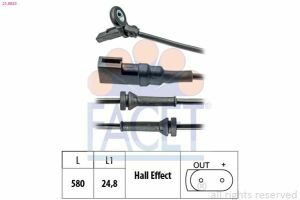 Датчик ABS Ford FOCUS 1.4-2.0 98-04 передний Л/Пр