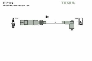 Кабель запалювання к-кт TESLA VAG 1,6 96-05 AKL APF AEH ARM, Skoda Octavia 2,0 AZH AQY