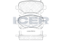 Колодки тормозные (задние) VW Routan 08-13/Chrysler Grand Voyager 07-/Dodge Journey 08-, фото 1 - интернет-магазин Auto-Mechanic