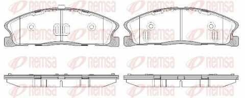 Колодки гальмівні дискові