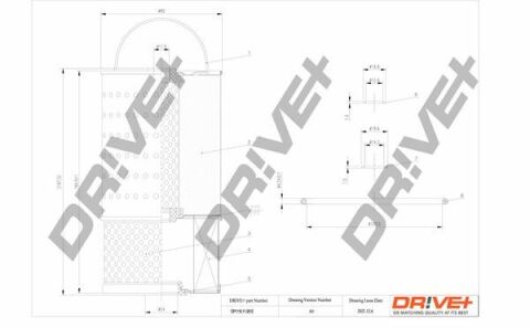 DP1110.11.0012 Drive+ - Фильтр масла