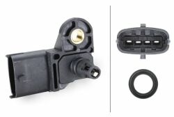 Датчик тиску наддуву alfa romeo 147/156/159, chevrolet cruze, jumper, fiat bravo, croma, doblo, ducato, fiorino, ford focus, kuga ii, mondeo v, honda acord vii, viii, cr-v ii, iii,opel