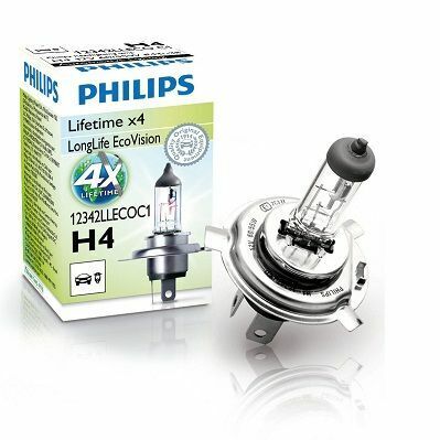 Лампа H4 LongLife EcoVision 12V 60/55W P43t-38