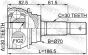 ШРКШ (ШРУС) зовнішній 30x70x30 LAND CRUISER PRADO 02-10, фото 2 - інтерент-магазин Auto-Mechanic