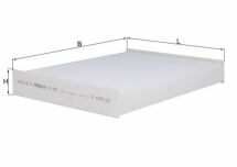 Фільтр салону Rogue/Dokker/Lodgy 12-