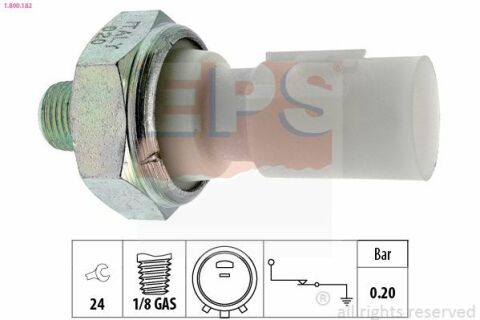 EPS HYUNDAI датчик тиску мастила i30 1,1 08-, KIA Picanto 1,0-1,1 04-.