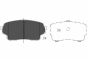 Тормозные колодки передние на SUZUKI Grand Vitara 1.9d 2.0HDI 01-, фото 1 - интернет-магазин Auto-Mechanic