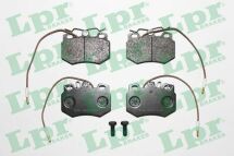 Тормозные колодки дисковые (F, V, с датчиком)