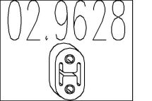 Гумовий елемент кріплення вихлопної системи Гумовий елемент кріплення вихлопної системи