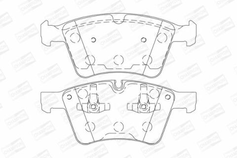 Тормозные колодки передние W164 06-MB