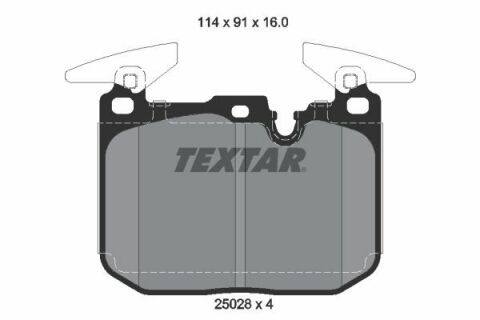 Колодки гальмівні (передні) BMW X1 (F48)/X2 (F39) 18- B47/B48 (Brembo)