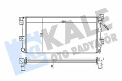 Радиатор охлаждения Chrysler Grand Voyager 2.5 TD 95–, Dodge Радиатор охлаждения Chrysler Grand Voyager 2.5 TD 95–, Dodge
