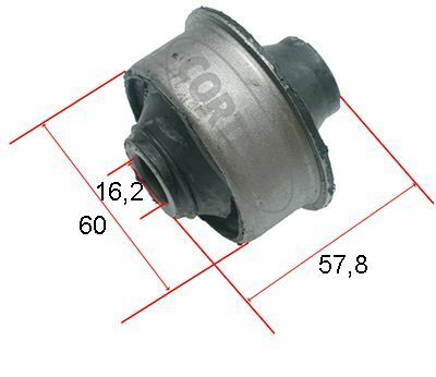 Сайлентблок рычага (переднего/снизу/сзади) Opel Astra F 91-98/Vectra A 88-95