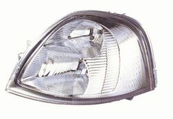 Фара основная (DEPO) прямая, H1, H7, W5W, галогенная, электрическая