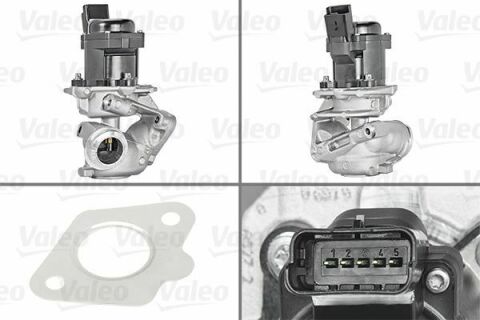 Клапан EGR Ford C-Max/Fiesta/Focus/Mazda 2/3/Citroen Berlingo/Peugeot Partner 1.6HDi