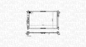 Радіатор Daewoo Nubira II 1999–