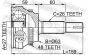 ШРКШ (ШРУС) зовнішній 27x63.3x26 TOYOTA CAMRY 06-, фото 2 - інтерент-магазин Auto-Mechanic