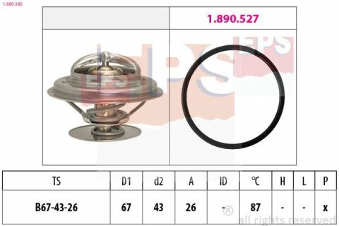 EPS DB Термостат 87C W201, W124, W123