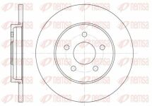 Диск тормозной FORD Mondeo 00 - задн.