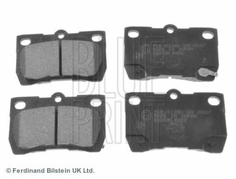 BLUE PRINT LEXUS Гальмівні колодки дискові задн. GS/IS 05-