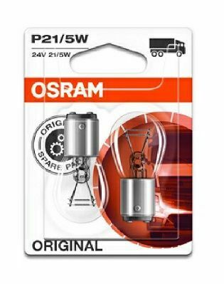 7537-BLI2 OSRAM ЛАМПА P21/5W 24V 21W BAY15d BLI STANDARD