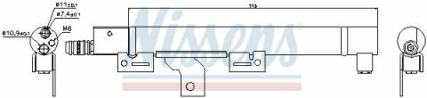 Осушитель VOLVO XC 90(02-)2.5 T(+)[OE 30780198]