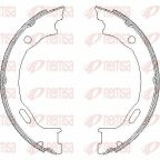 Колодки гальмівні барабанні ml163 98-